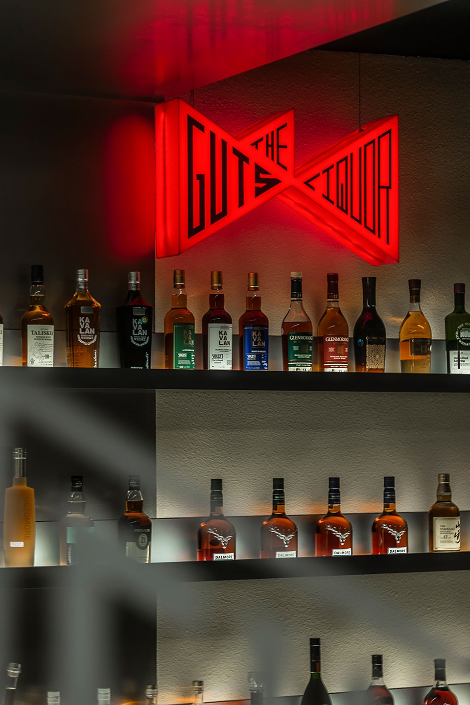 guts bar china by zuomodesign