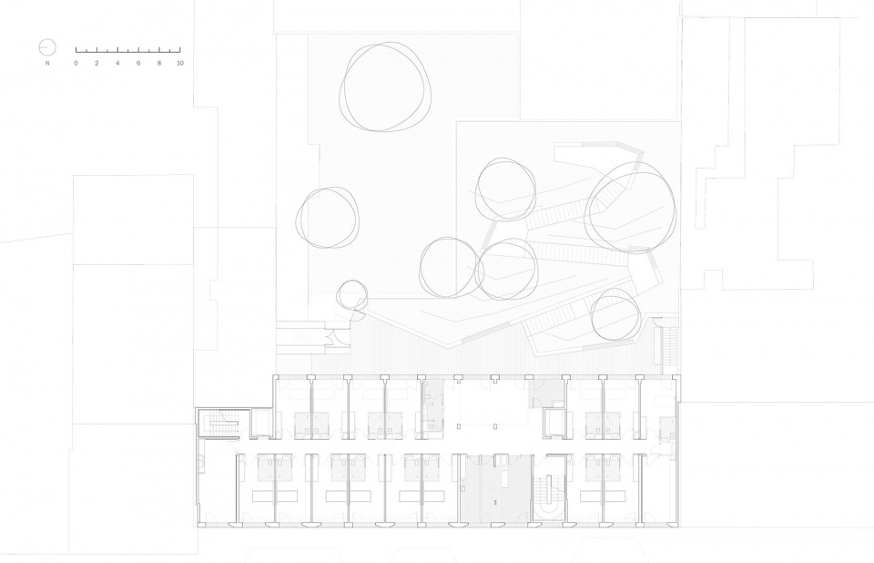 Restructuring and extension for Sara Weill Rayna nursing home by Avenier Cornejo Architectes