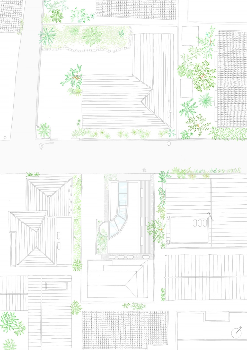 scenery scooping house by not architects studio