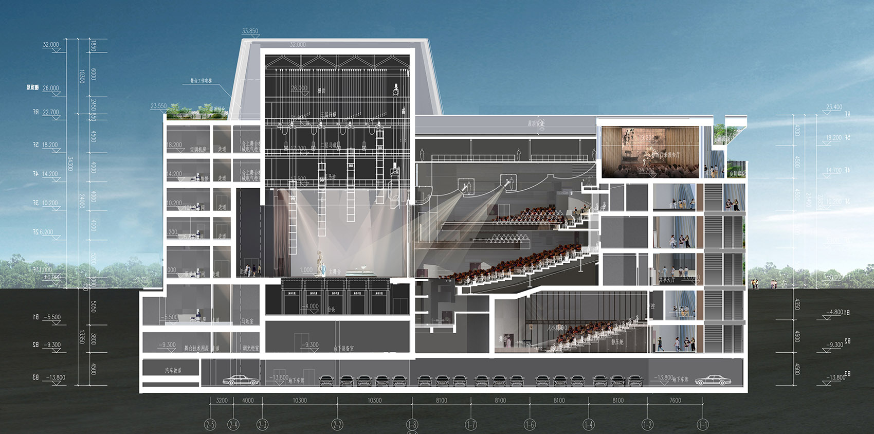Renovation and extension project of Wanping Theater by Tongji ...
