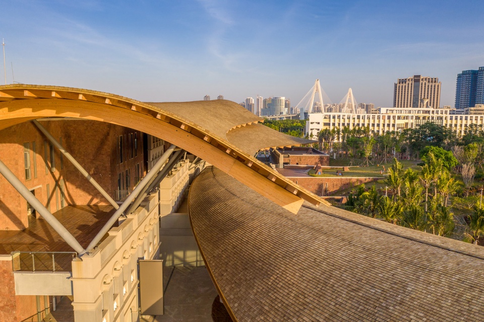 haikou citizen and tourist center land based rationalism