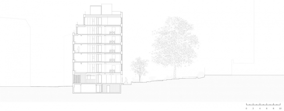 Restructuring and extension for Sara Weill Rayna nursing home by Avenier Cornejo Architectes