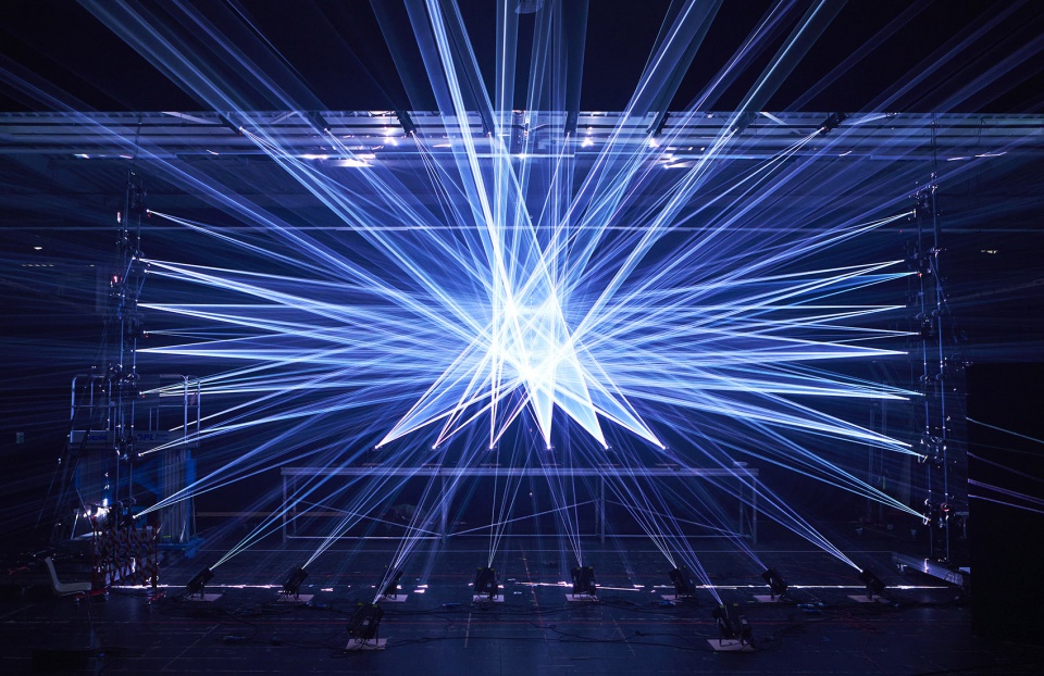 Scenography for Turandot in Geneva teamLab