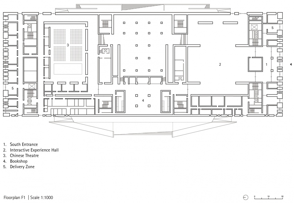 chinese traditional culture museum in beijing by gmp
