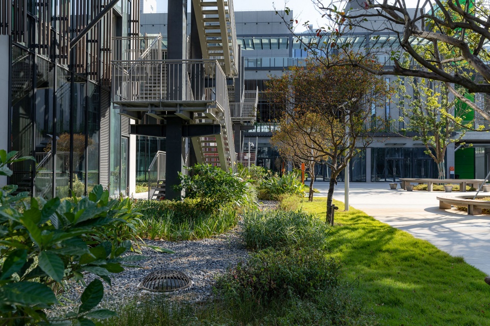 North Zone of Qianhai Shenzhen Hong Kong Youth Innovation and Entrepreneur Hub in Shenzhen by L A Design Group