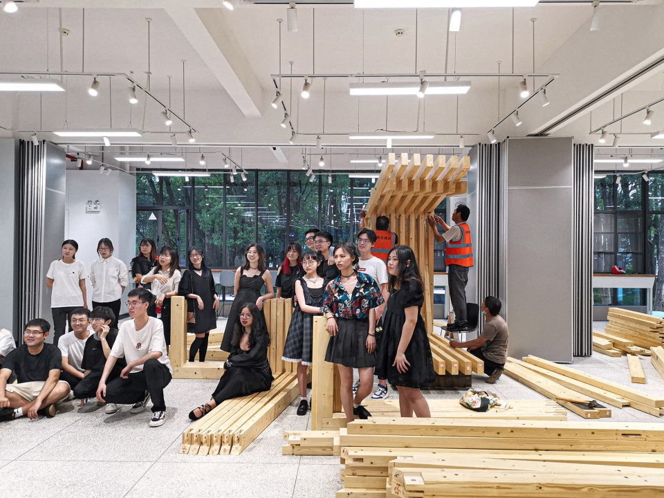 Digital Wooden Structure Design Logic HUST Qing Studio