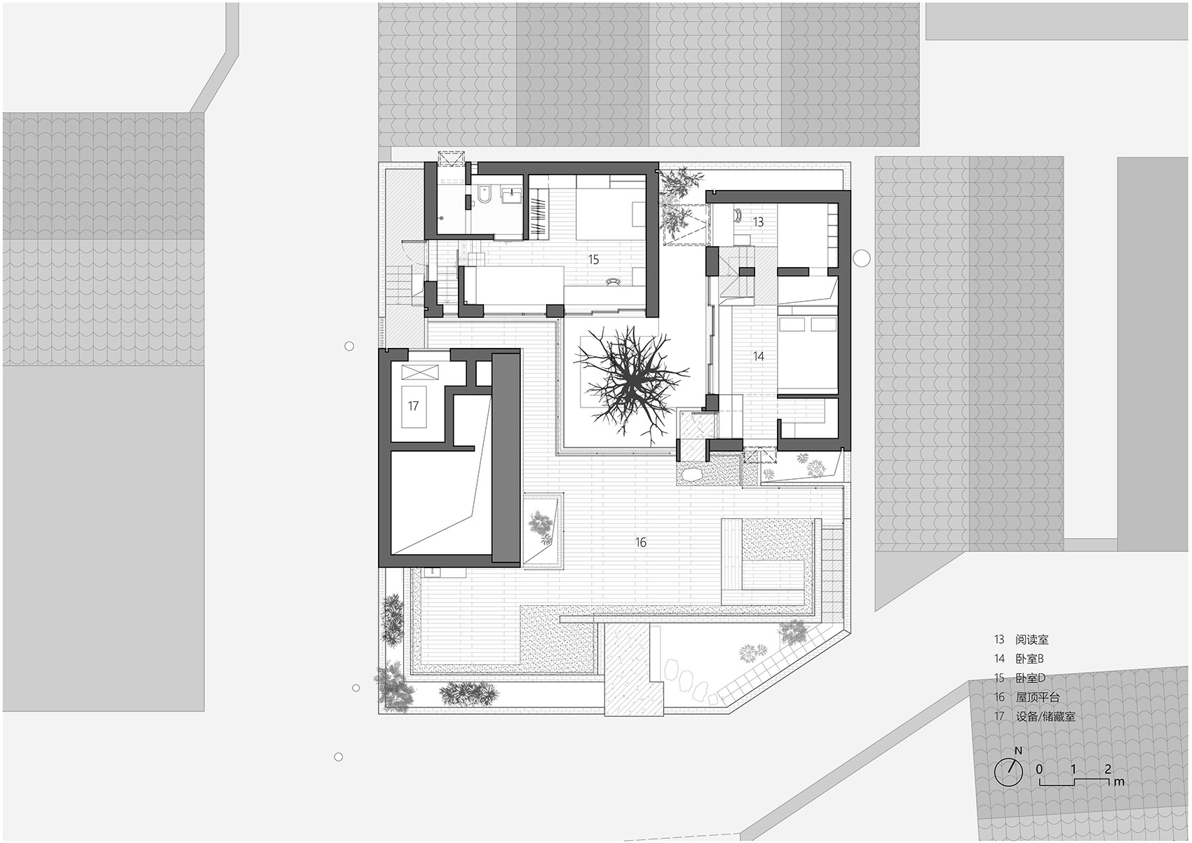Residence of Three Generations China by MINOR lab
