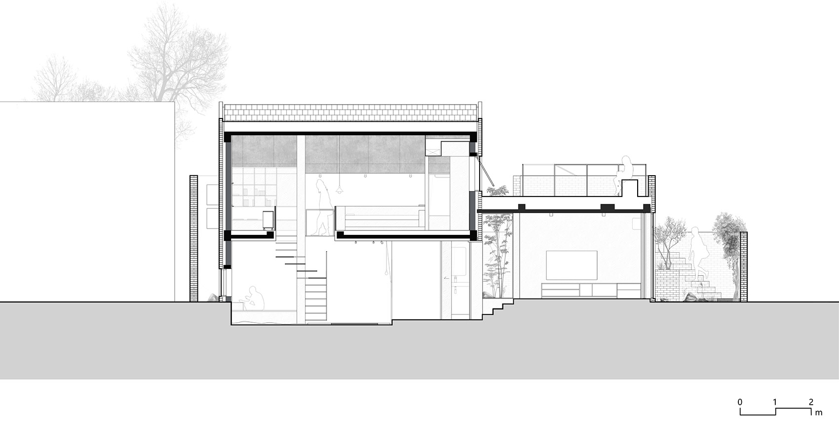 Residence of Three Generations China by MINOR lab