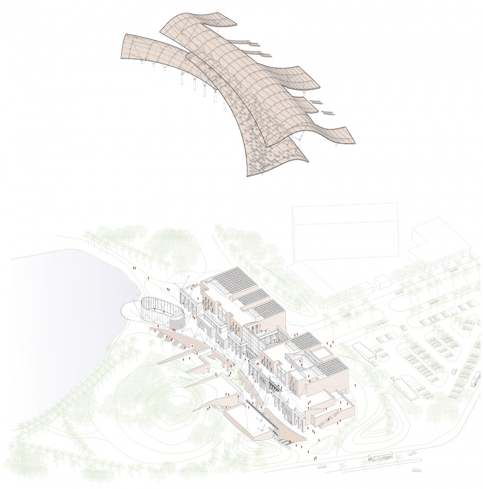 haikou citizen and tourist center land based rationalism