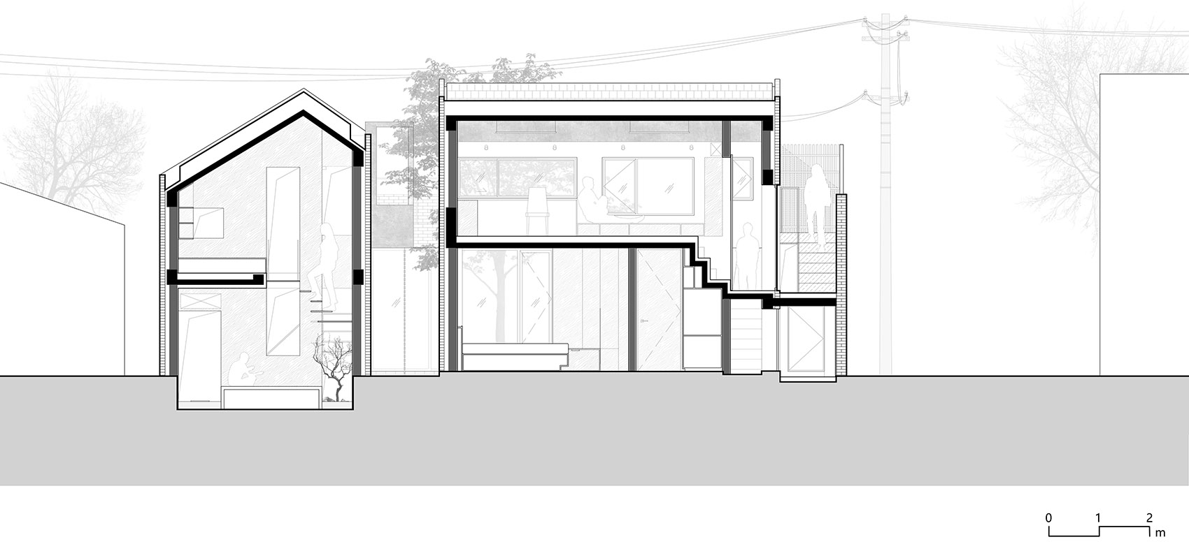 Residence of Three Generations China by MINOR lab