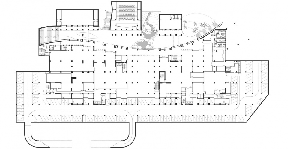 haikou citizen and tourist center land based rationalism