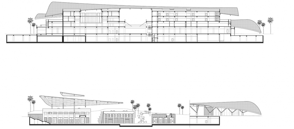 haikou citizen and tourist center land based rationalism