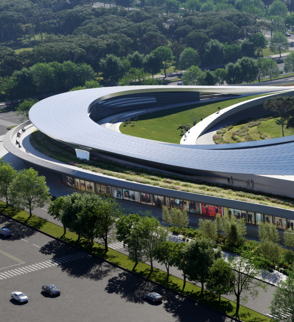 Jinghe New City Culture Art Centre ZHA