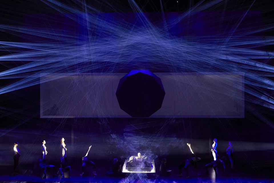 Scenography for Turandot in Geneva teamLab