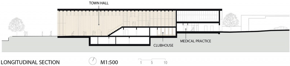 community center grosweikersdorf by smartvoll architects