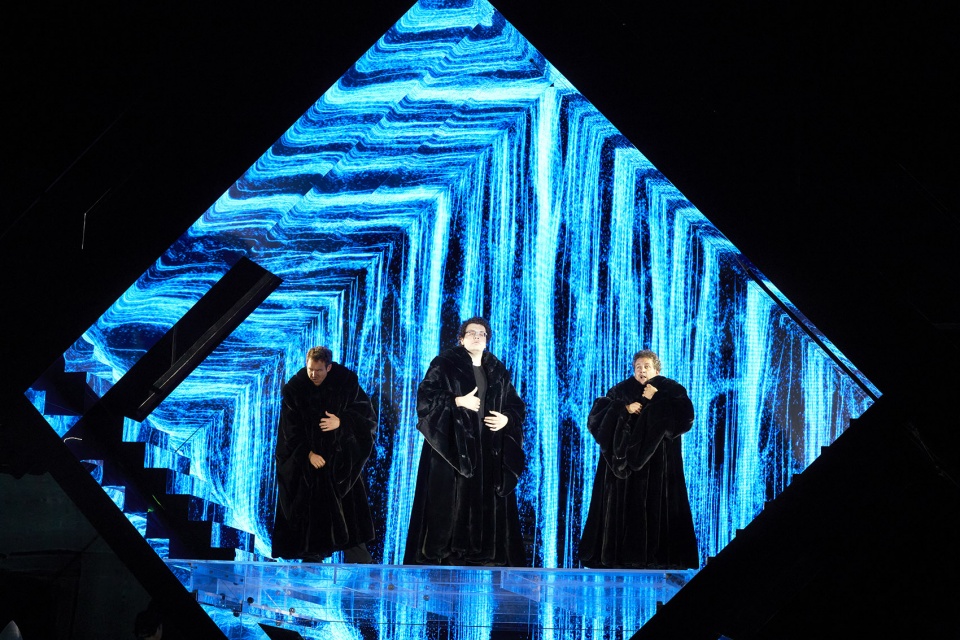 Scenography for Turandot in Geneva teamLab