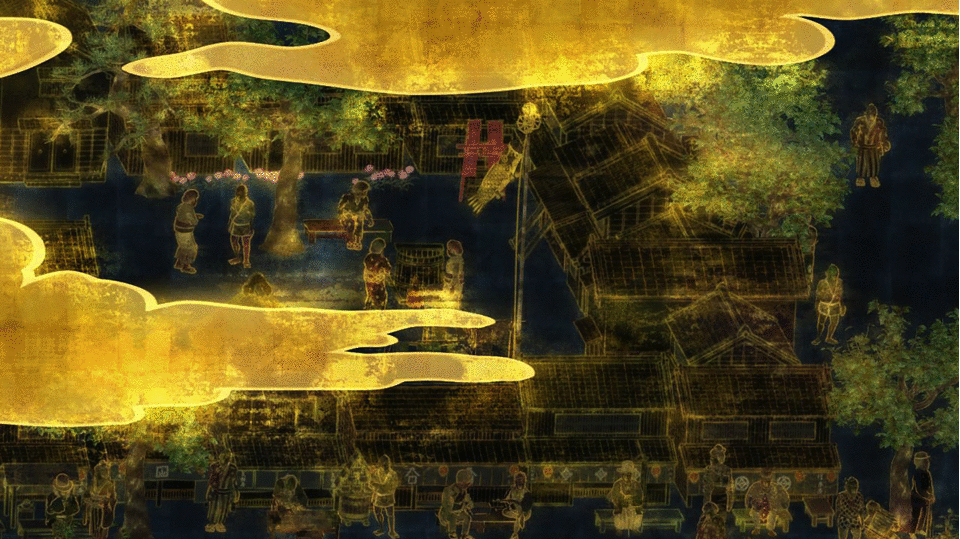 the world of irreversible change by teamlab