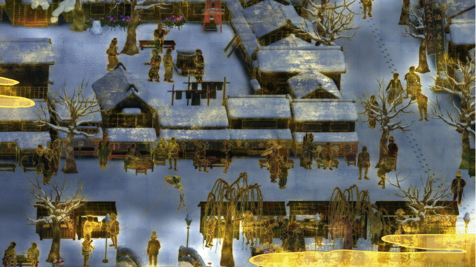 the world of irreversible change by teamlab