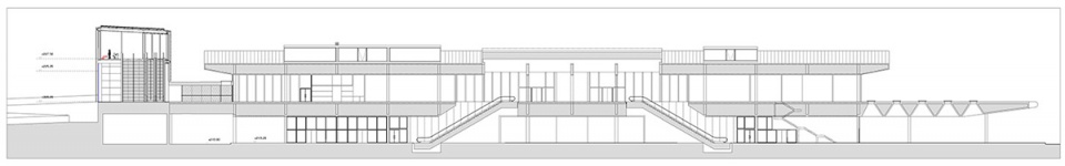 bus station integrated in the santiago de compostela intermodal station by idom