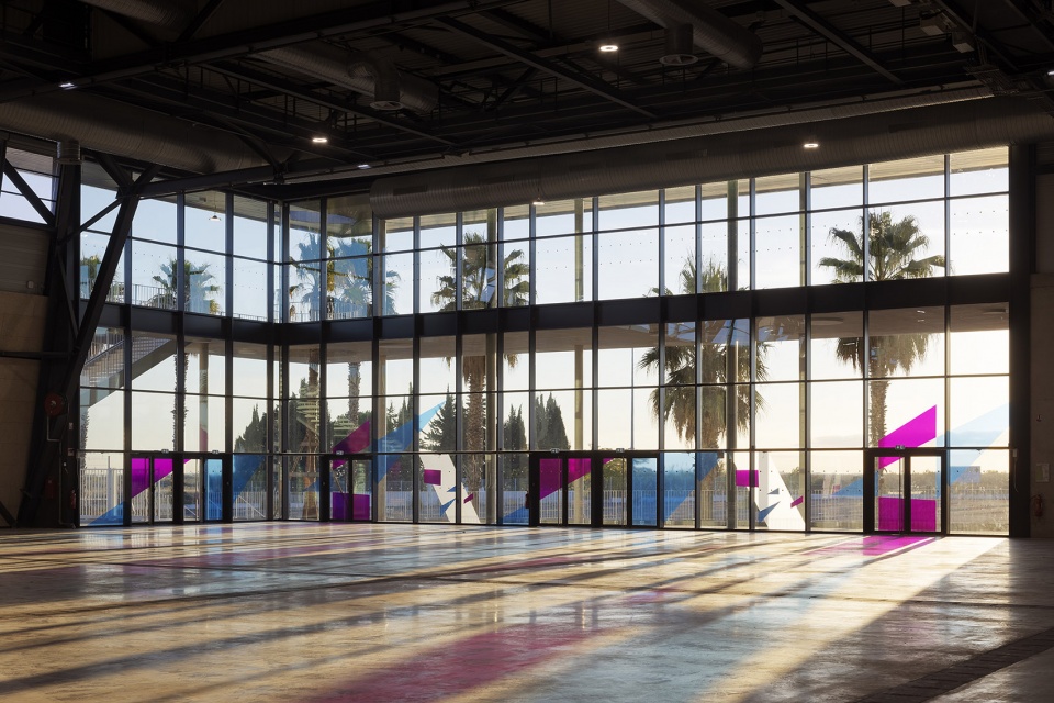 montpellier exhibition center extension of hall b2 by a architecture