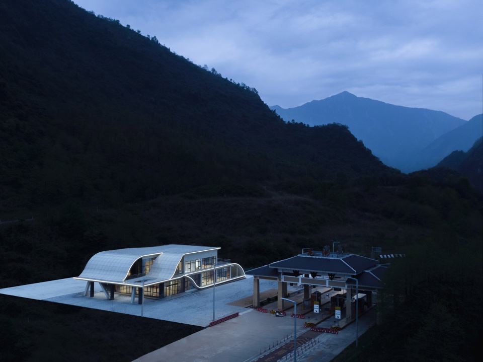 Sichuan Wisdom Expressway New Infrastructure Research Base Project Big Valley Design