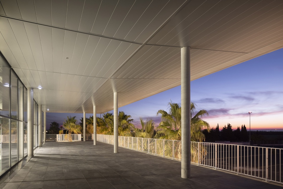montpellier exhibition center extension of hall b2 by a architecture