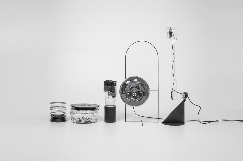 reused plastic bottle series by chen shujie studio
