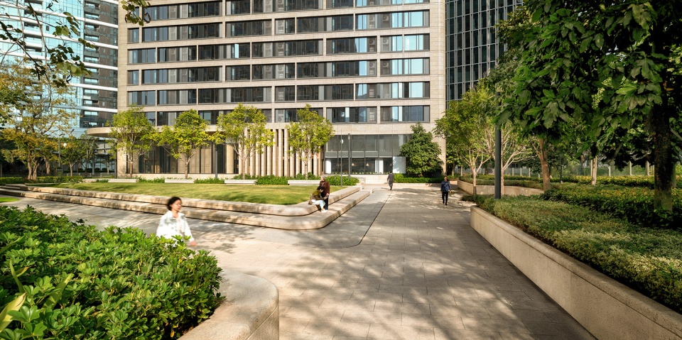 hony tower landscape design by aspect studios