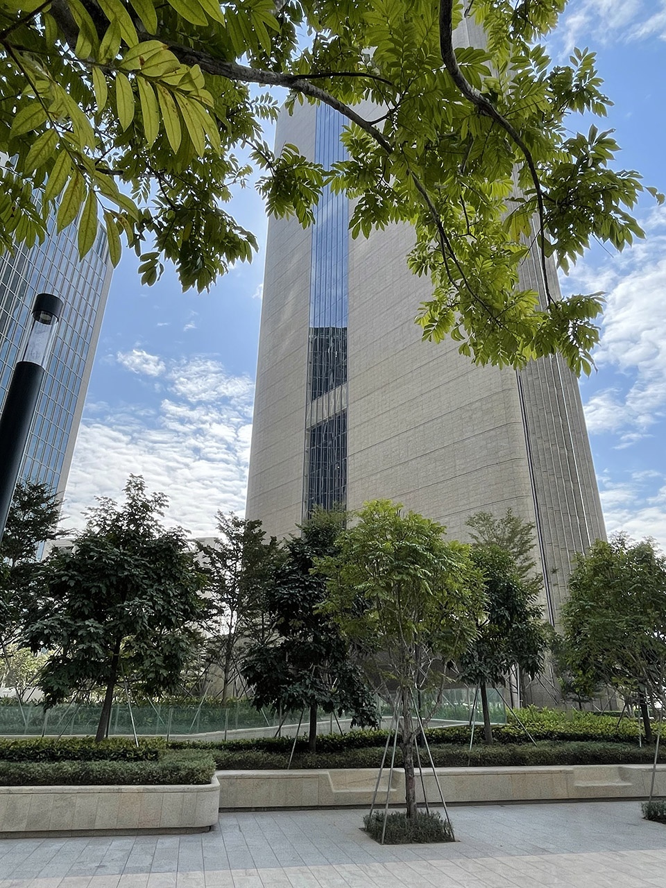 hony tower landscape design by aspect studios