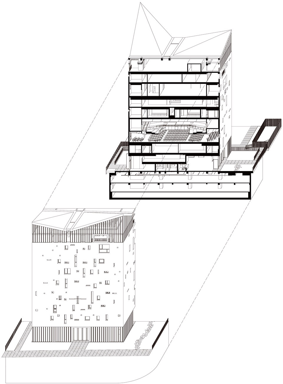 A Church Within A Fortress Behet Bondzio Lin Architekten