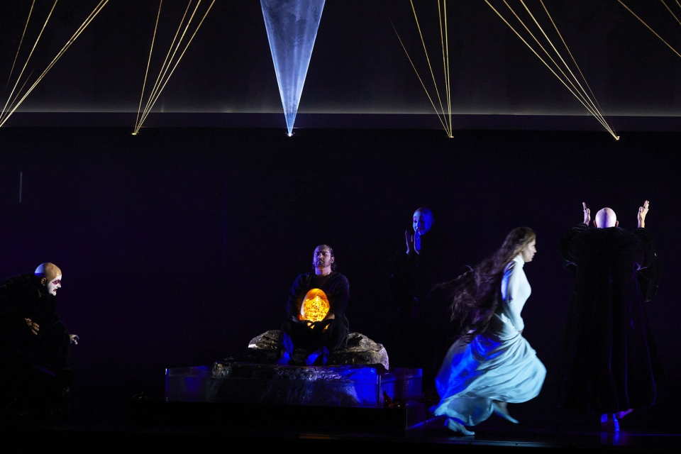 Scenography for Turandot in Geneva teamLab