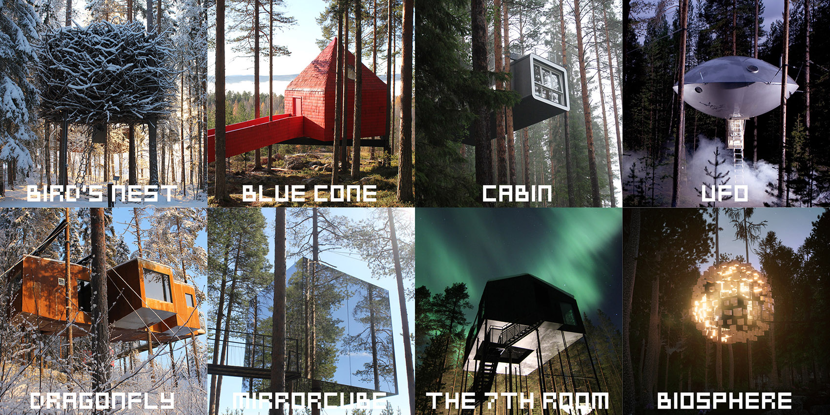 biosphere at treehotel sweden by big