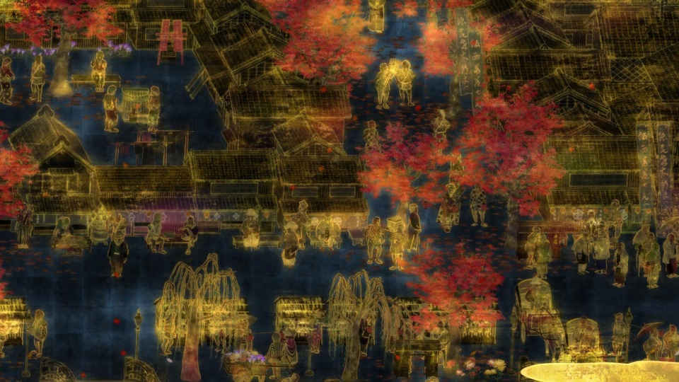 the world of irreversible change by teamlab