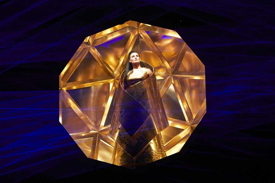 Scenography for Turandot in Geneva teamLab