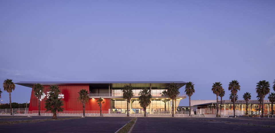 montpellier exhibition center extension of hall b2 by a architecture