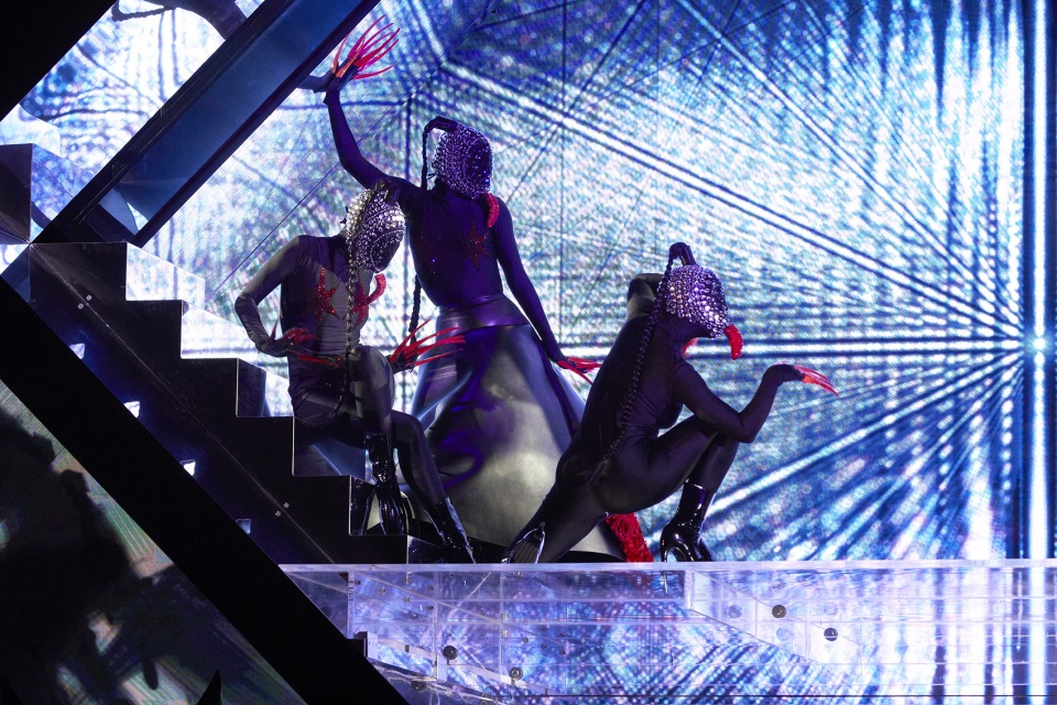Scenography for Turandot in Geneva teamLab
