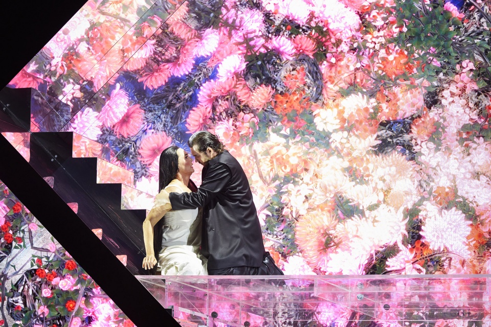 Scenography for Turandot in Geneva teamLab