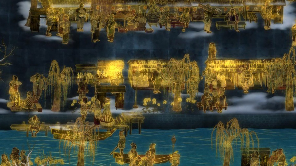 the world of irreversible change by teamlab