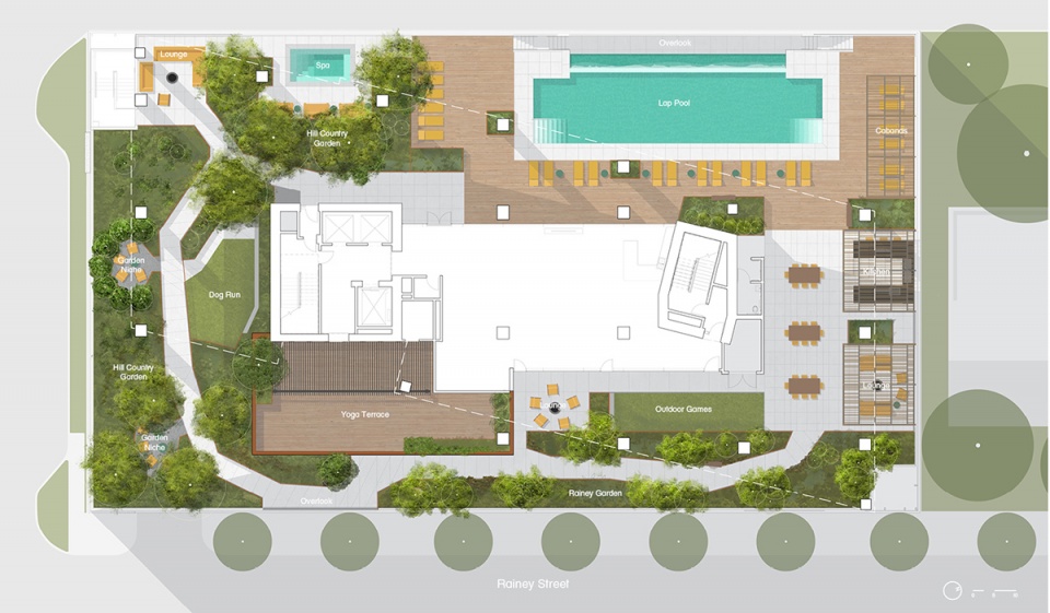 2021 asla residential design award of excellence the sky garden at 70 rainey design workshop inc
