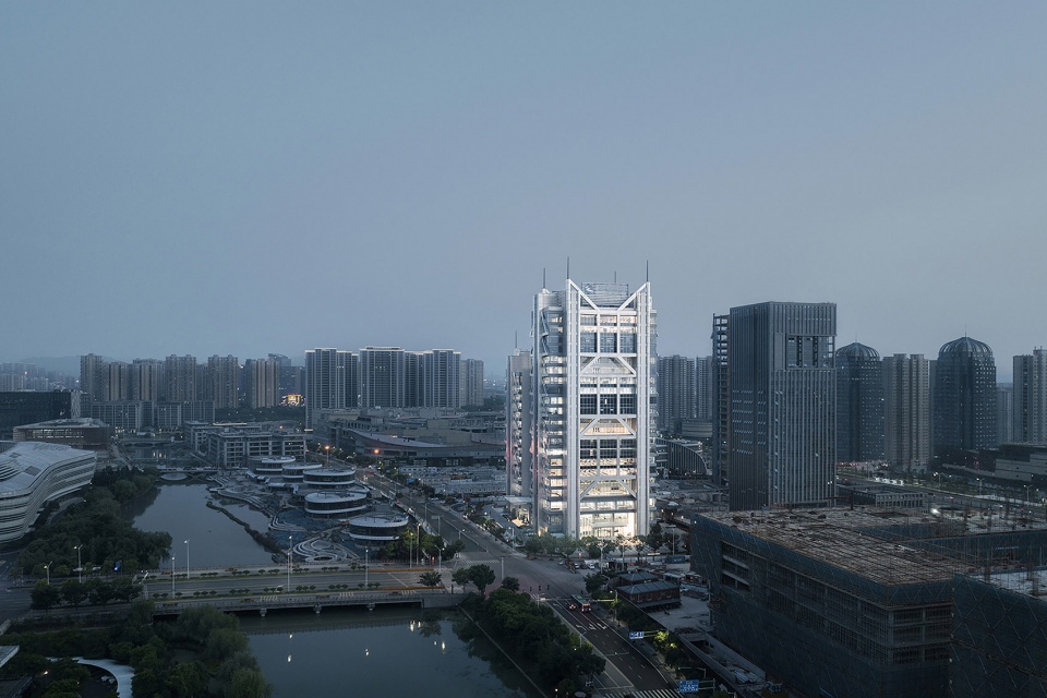 The Exo Towers Ruifeng Digital Finance Center China by UUA