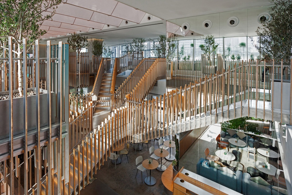 a garden up in the air