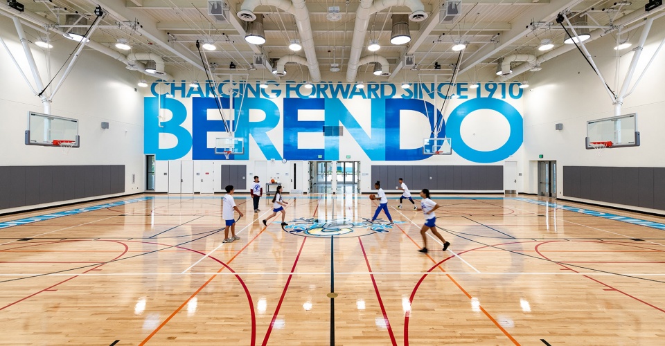 Berendo Middle School New Gymnasium Campus Modernization Los Angeles by CO Architects