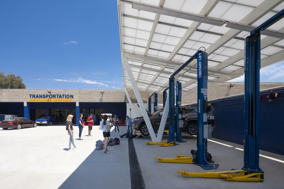 Mira Mesa High School New Classrooms And Music Building by Architects Mosher Drew