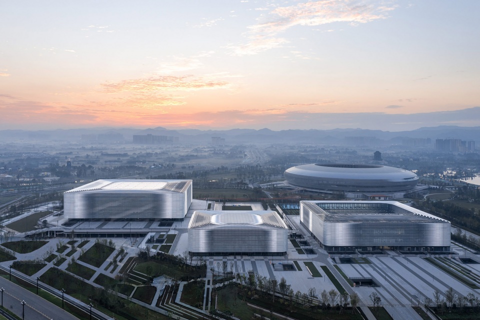 dongan lake sports park china by gmp