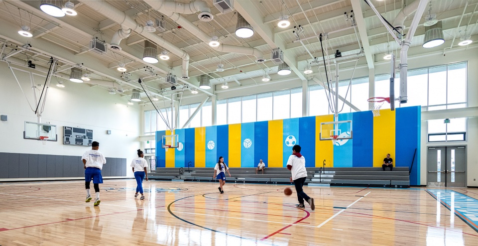 Berendo Middle School New Gymnasium Campus Modernization Los Angeles by CO Architects