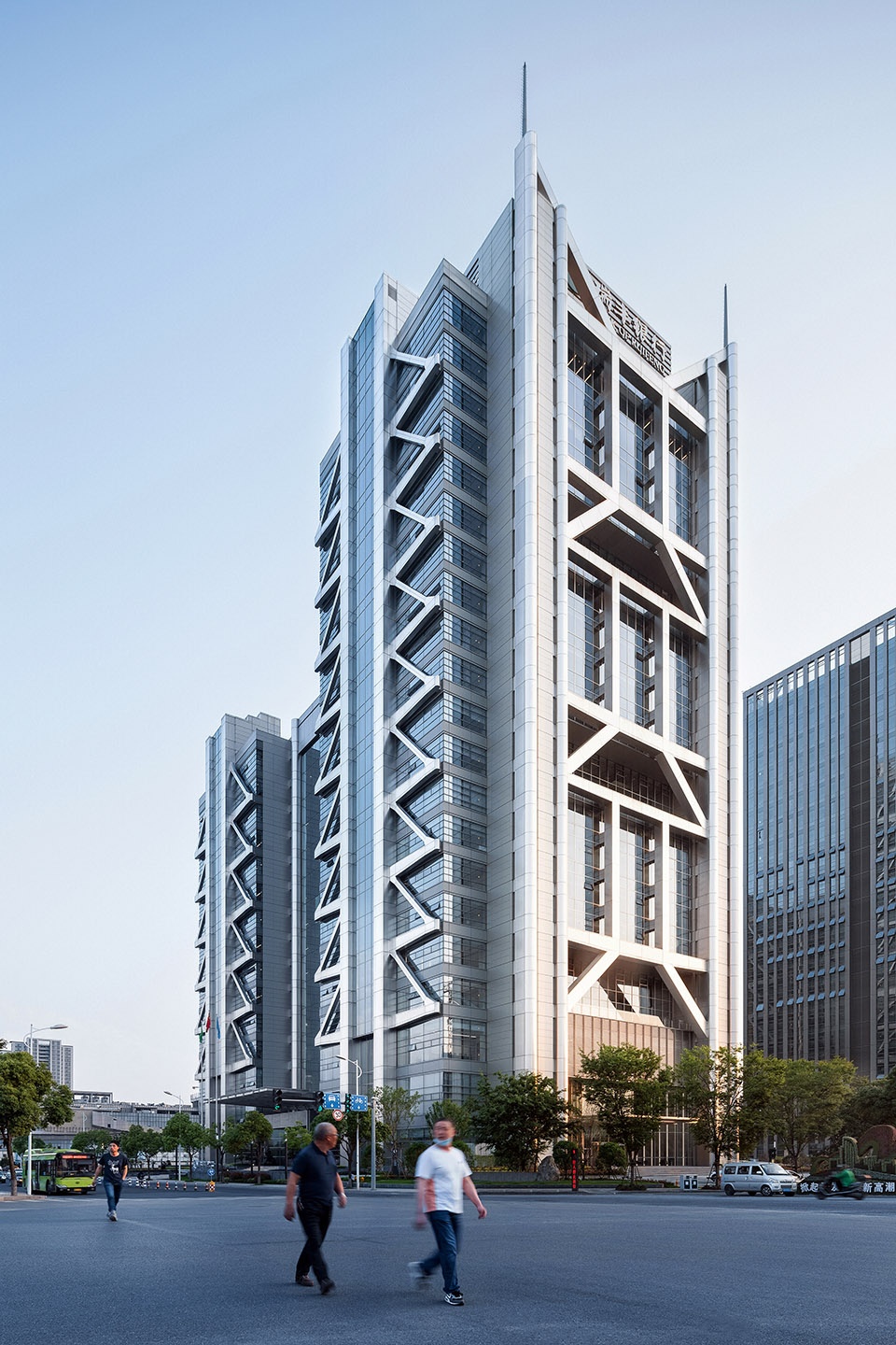 The Exo Towers Ruifeng Digital Finance Center China by UUA
