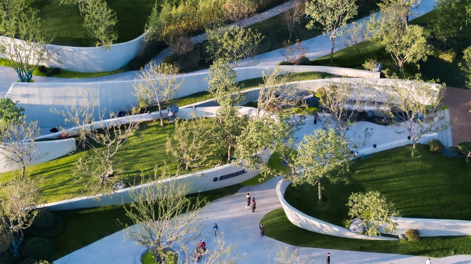 Zibo High tech District Cultural Sports Park China by GVL Design Group