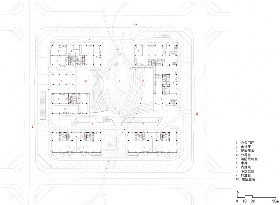 beijing banking insurance business park block 649 project china by east china architectural design research institute