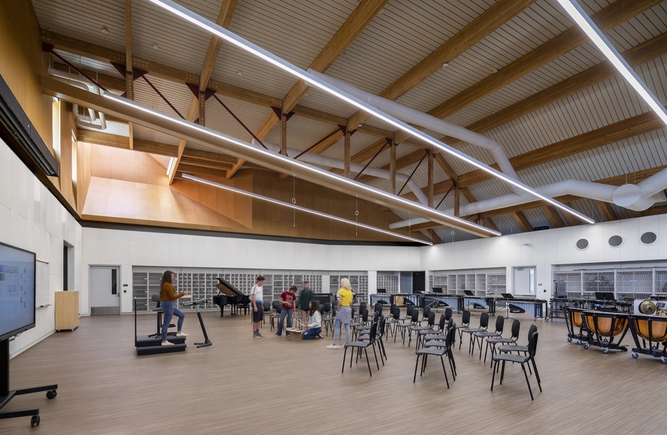 Mira Mesa High School New Classrooms And Music Building by Architects Mosher Drew