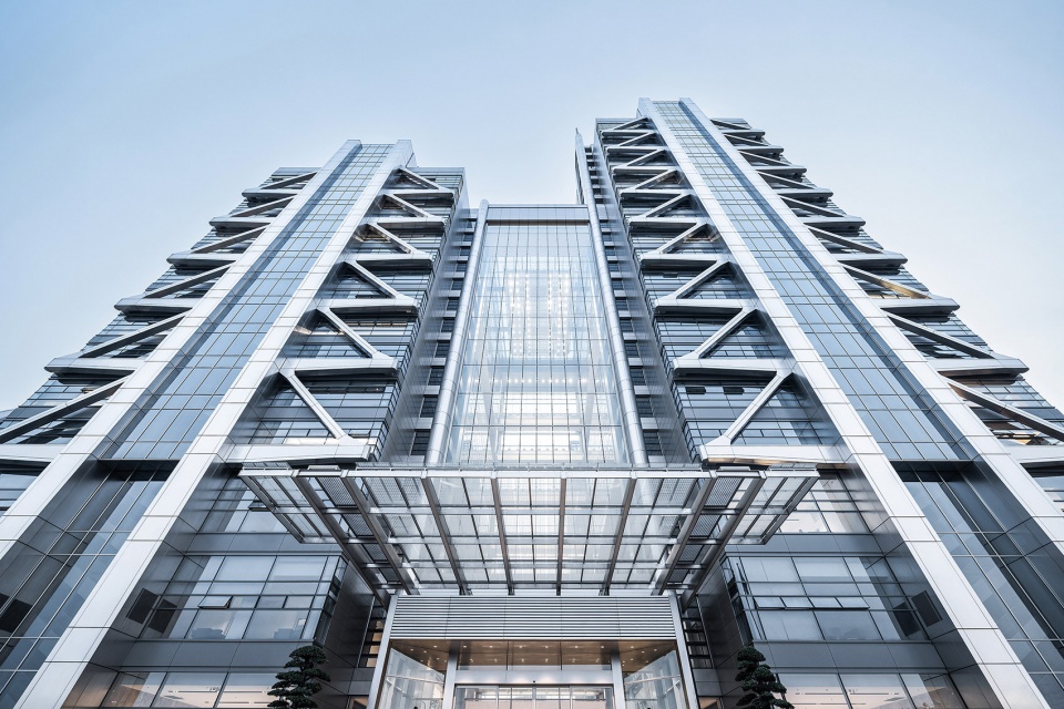 The Exo Towers Ruifeng Digital Finance Center China by UUA